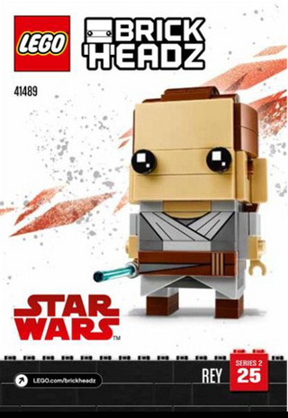 41489-Rey & Kylo Ren - INSTRUCTIONS ONLY Instructions LEGO® Slightly Used Book 1