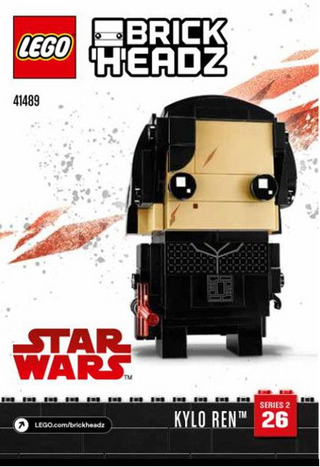 41489-Rey & Kylo Ren - INSTRUCTIONS ONLY Instructions LEGO® Slightly Used Book 2