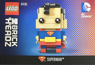 41490-Superman & Wonder Woman - San Diego Comic - Con 2016 Exclusive - INSTRUCTIONS ONLY Instructions LEGO® Slightly Used Book 1