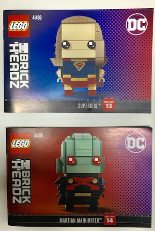 41496-Supergirl & Martian Manhunter - San Diego Comic - Con 2017 Exclusive - INSTRUCTIONS ONLY Instructions LEGO®