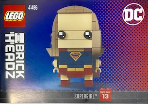 41496-Supergirl & Martian Manhunter - San Diego Comic - Con 2017 Exclusive - INSTRUCTIONS ONLY Instructions LEGO® Slightly Used Book 1