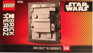 41498-Boba Fett & Han Solo in Carbonite - New York Comic - Con 2017 Exclusive - INSTRUCTIONS ONLY Instructions LEGO® Slightly Used Book 2
