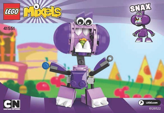 41551-Snax - INSTRUCTIONS ONLY Instructions LEGO®