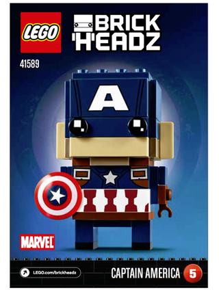 41589-Captain America - INSTRUCTIONS ONLY Instructions LEGO®