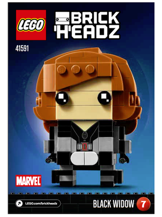 41591-Black Widow - INSTRUCTIONS ONLY Instructions LEGO®