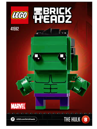 41592-The Hulk - INSTRUCTIONS ONLY Instructions LEGO®