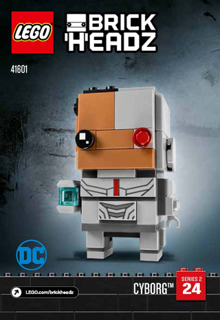 41601-Cyborg - INSTRUCTIONS ONLY Instructions LEGO®