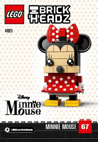 41625-Minnie - INSTRUCTIONS ONLY Instructions LEGO®