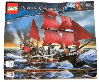 4195-Queen Anne's Revenge - INSTRUCTIONS ONLY Instructions LEGO®