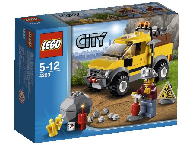 LEGO® City Set,Mining 4 x 4, 4200-1