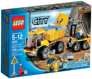 4201 - Loader and Dump Truck - EMPTY BOX ONLY Empty Box LEGO®