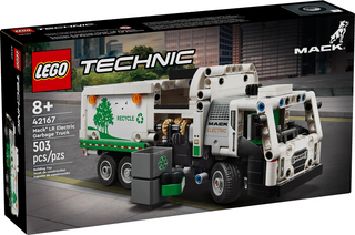 Mack LR Electric Garbage Truck, 42167 Building Kit LEGO®   