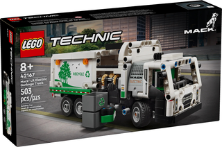 42167 - Mack LR Electric Garbage Truck - EMPTY BOX ONLY Empty Box LEGO®