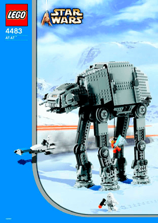 4483-AT-AT, Blue Box - INSTRUCTIONS ONLY Instructions LEGO®