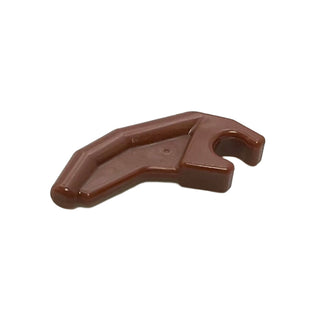 Barb/Claw/Horn/Tooth with Clip, Angled, Part# 3171 Part LEGO® Reddish Brown