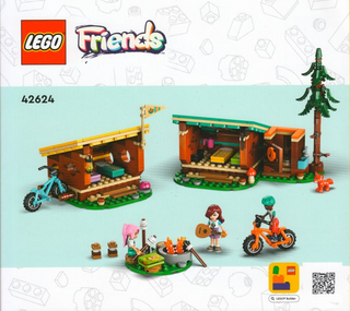 42624-Adventure Camp Cozy Cabins - INSTRUCTIONS ONLY Instructions LEGO®
