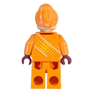 Soccer Spectator, Orange Goalie Uniform, soc166 - LEGO® Sports Minifigure