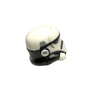 Minifigure, Headgear Helmet SW Stormtrooper, Raised Forehead, Imperial Patrol Pilot Pattern, Part# 36048pb01 Part LEGO®