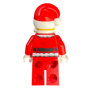 Santa - Fur Lined Jacket with 2 Wrinkles on Back, Red Legs, hol284 Minifigure LEGO®