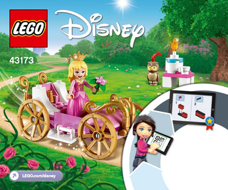43173-Aurora's Royal Carriage - INSTRUCTIONS ONLY Instructions LEGO®