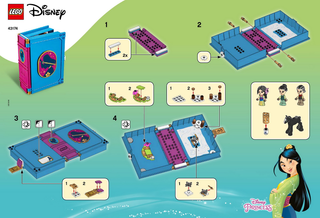 43174-Mulan's Storybook Adventures - INSTRUCTIONS ONLY Instructions LEGO®