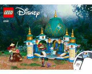 43181-Raya and the Heart Palace - INSTRUCTIONS ONLY Instructions LEGO®