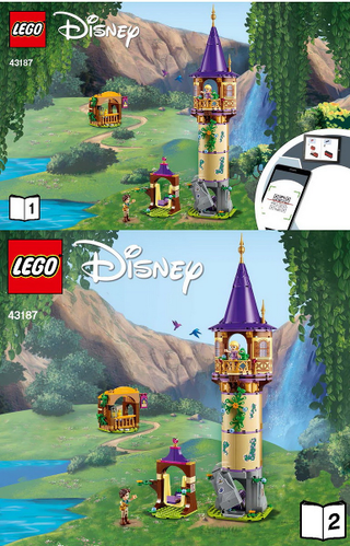 43187-Rapunzel's Tower - INSTRUCTIONS ONLY Instructions LEGO®