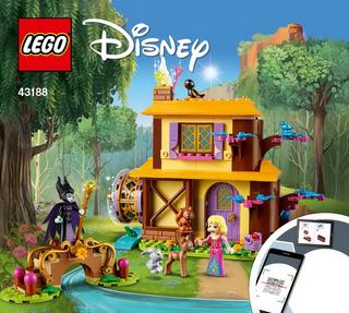 43188-Aurora's Forest Cottage - INSTRUCTIONS ONLY Instructions LEGO®