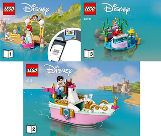 43191-Ariel's Celebration Boat - INSTRUCTIONS ONLY Instructions LEGO®