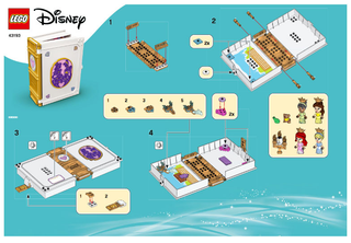 43193-Ariel, Belle, Cinderella and Tiana's Storybook Adventures - INSTRUCTIONS ONLY Instructions LEGO®
