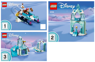43194-Anna and Elsa's Frozen Wonderland - INSTRUCTIONS ONLY Instructions LEGO®