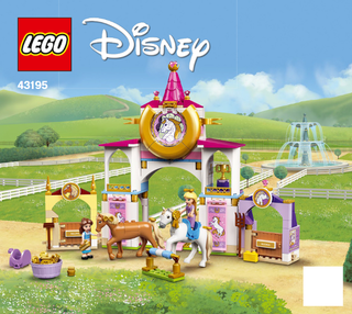 43195-Belle and Rapunzel's Royal Stables - INSTRUCTIONS ONLY Instructions LEGO®