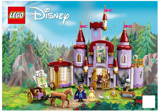 43196-Belle and the Beast's Castle - INSTRUCTIONS ONLY Instructions LEGO®