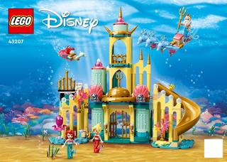 43207-Ariel's Underwater Palace - INSTRUCTIONS ONLY Instructions LEGO®