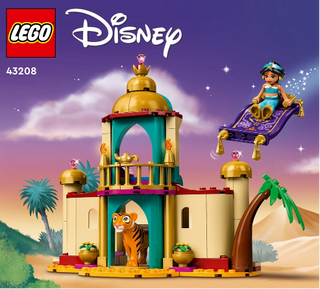 43208-Jasmine and Mulan's Adventure - INSTRUCTIONS ONLY Instructions LEGO® Slightly Used Book 2