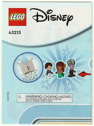 43213-The Little Mermaid Story Book - INSTRUCTIONS ONLY Instructions LEGO®
