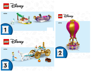 43216-Princess Enchanted Journey - INSTRUCTIONS ONLY Instructions LEGO®