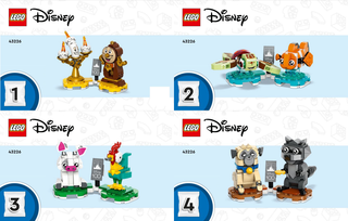 43226-Disney Duos - INSTRUCTIONS ONLY Instructions LEGO®