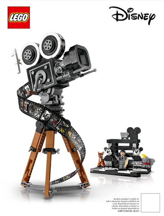 43230-Walt Disney Tribute Camera - INSTRUCTIONS ONLY Instructions LEGO®