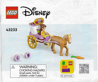 43233-Belle's Storytime Horse Carriage - INSTRUCTIONS ONLY Instructions LEGO®