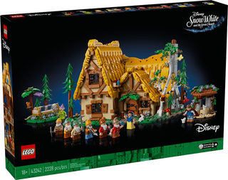 43242 - Snow White and the Seven Dwarfs' Cottage - EMPTY BOX ONLY