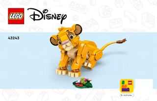 43243-Simba the Lion King Cub - INSTRUCTIONS ONLY Instructions LEGO®
