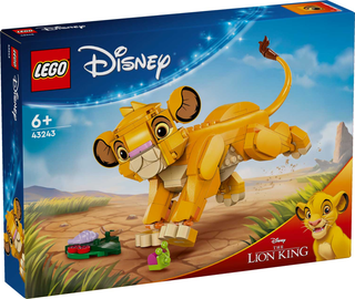 43243 - Simba the Lion King Cub - EMPTY BOX ONLY Empty Box LEGO®