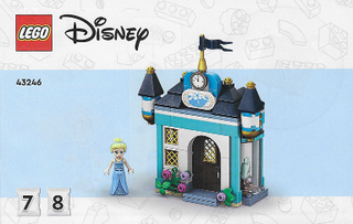 43246-Disney Princess Market Adventure - INSTRUCTIONS ONLY Instructions LEGO® Slightly Used Book 3