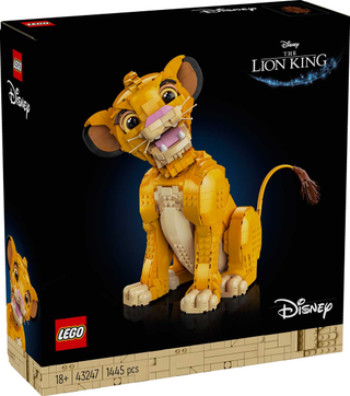 43247 - Young Simba the Lion King - EMPTY BOX ONLY