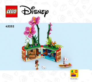43252-Moana's Flowerpot - INSTRUCTIONS ONLY Instructions LEGO®