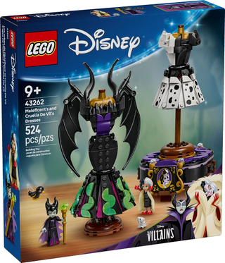 43262 - Maleficent's and Cruella De Vil's Dresses - EMPTY BOX ONLY Empty Box LEGO®