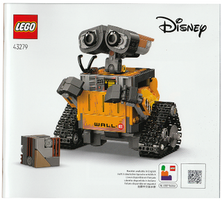 43279-WALL-E and EVE - INSTRUCTIONS ONLY Instructions LEGO® Slightly Used Book 1