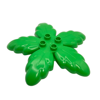 Duplo, Plant Palm Tree Leaves with 4 Top Studs, Part# 31059