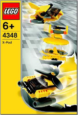 4348-Aero Pod blister pack - INSTRUCTIONS ONLY Instructions LEGO®